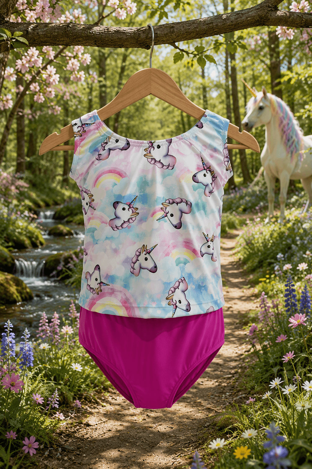 Girl’s Incontinence Tankini - Image 4